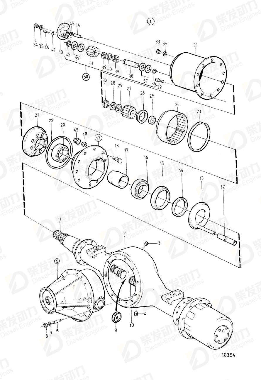 volvo penta Roller bearing 183351 Drawing volvo penta Roller bearing 183351 Drawing